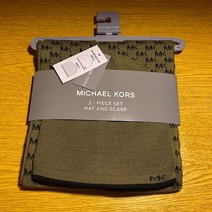Michael Kors Hat and Scarf Set